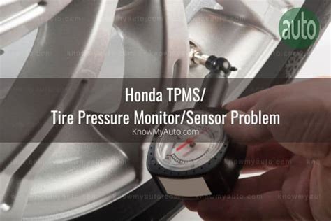 How To Reset Honda Tire Pressure/TPMS Light - Know My Auto