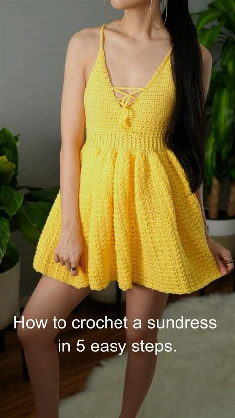 Super Easy Crochet Bodycon Dress Free Pattern Artofit