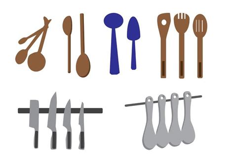 Vector Kitchen Utensils 86071 Vector Art at Vecteezy