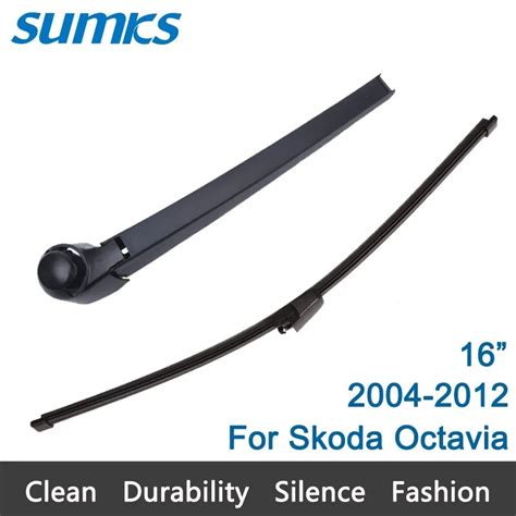 New Rear Window Windshield Wiper Arm And Blade For Skoda Octavia