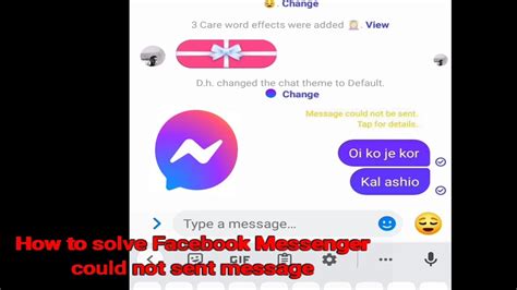 How To Fix Message Could Not Be Sent Tap For Details Fix Message Not Sending Problem On