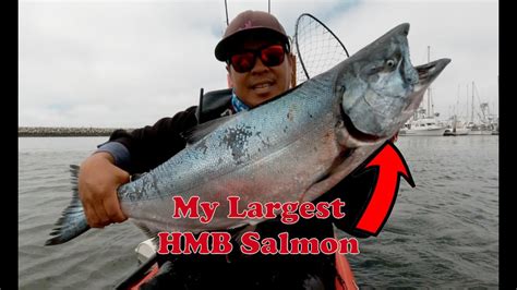 My Largest Half Moon Bay King Salmon Two Day Kayak Fishing Smc Youtube