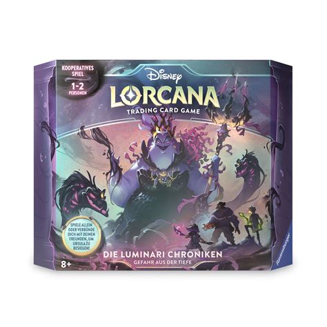 Coffret Cadeau Disney Lorcana Les Chroniques De Luminari Le Retour D