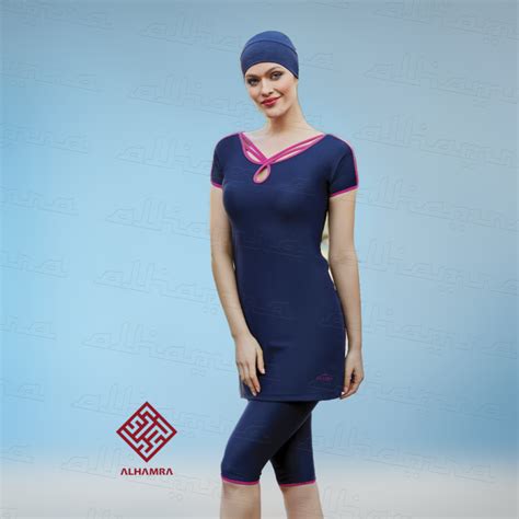 Alhamra Al3044 Capri Modest Burkini Swimwear Swimsuit Sportswear