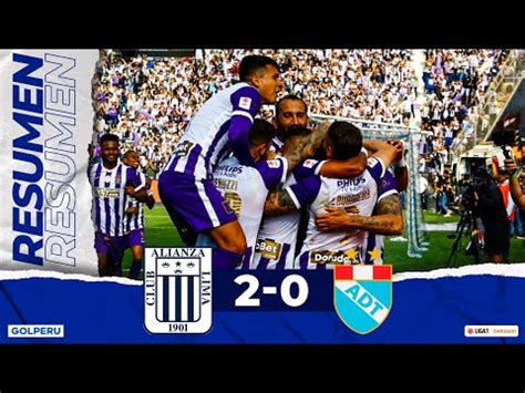 Alianza Lima Vs ADT 2 0 En Matute Resumen Goles Y Video Del