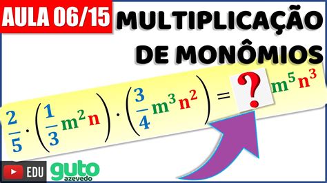 Multiplica O De Mon Mios Curso De Express Es Alg Bricas Aula