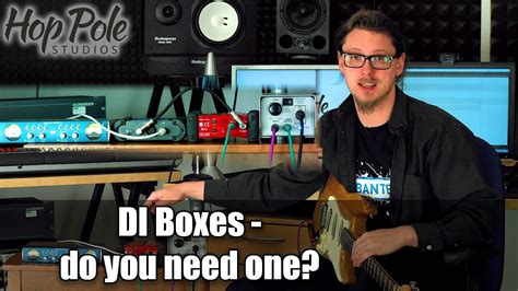 Di Boxes For Recording Guitars Is A Good One Worth It Youtube