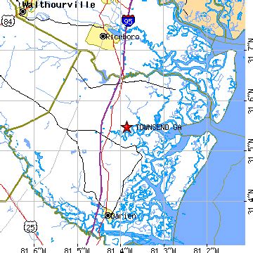 Townsend, Georgia (GA) ~ population data, races, housing & economy