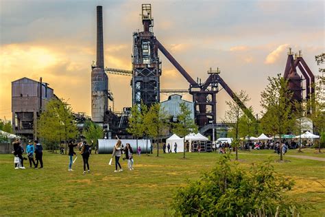 Uckange Le Parc Du Haut Fourneau U La Reconqu Te Des Visiteurs