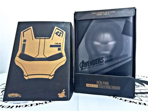 Hot Toys Cosbaby Iron Man Mark XLIII Stealth Mode Version Hobbies Toys Toys Games On