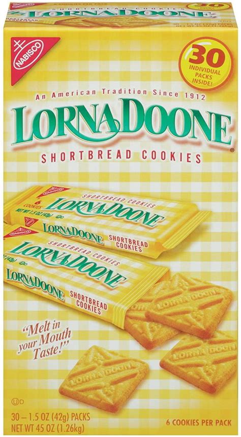 Product Of Nabisco Lorna Doone Shortbread Cookies 30 Pk15 Oz