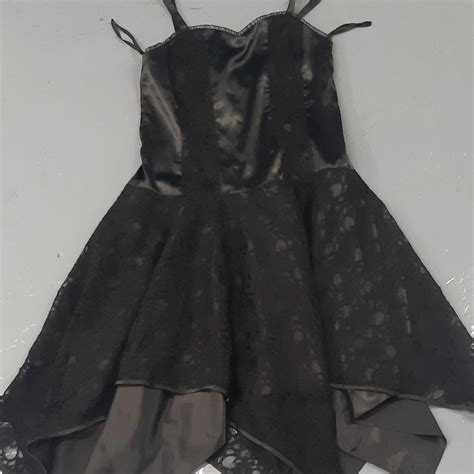 90s Trad Goth Vampire Girljaggered Dress By The Depop