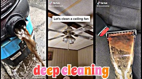 Satisfying Cleaning Tiktok Compilation 35 Vlogs From Tiktok Youtube