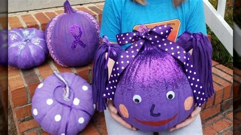 What It Means To Put A Purple Pumpkin On Your Porch