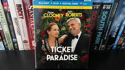 Ticket To Paradise Blu Ray Unboxing YouTube