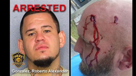 The Davie Police Department Arrested Roberto Alexander Gonzalez After