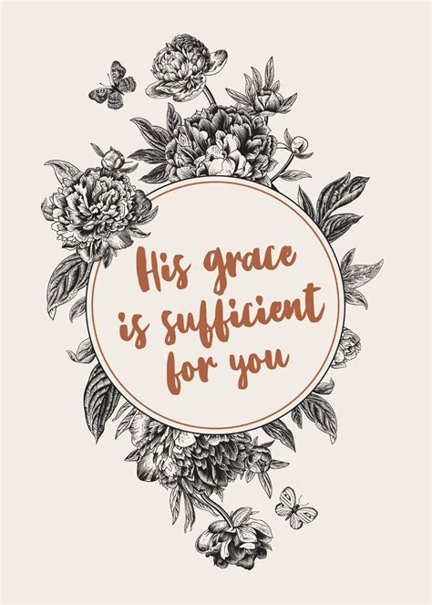 His grace is sufficient for you – Seeds of Faith