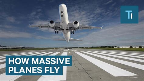 How Massive Airplanes Take Off And Stay In Midair Youtube