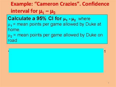 Chapter 24 Comparing Means Confidence Intervals And Hypotheses