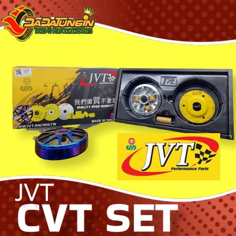 JVT Titanium Edition CVT Panggilid Set For Yamaha Mio Nmax Aerox