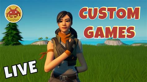 Live Fortnite Custom Games Mit Euch Youtube