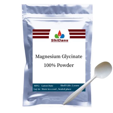 G G Magnesium Glycinat Mg Pulver Kostenloser Versand