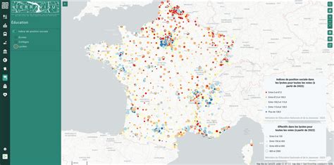 Indices De Position Sociale Dans Les Lyc Es Data Gouv Fr