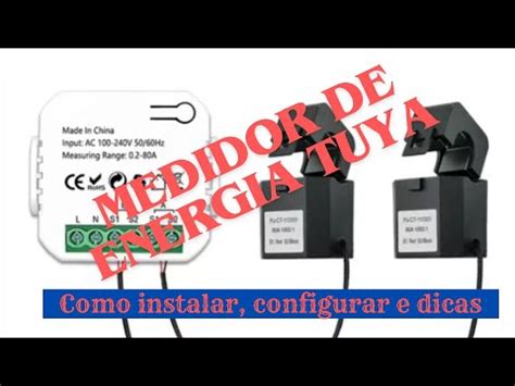 Medidor De Energia E Consumo Tuya Smart Wifi Caracteristicas Como