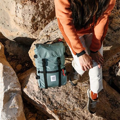 Topo Designs Rover Pack Classic Charcoal Backpack With Timeless