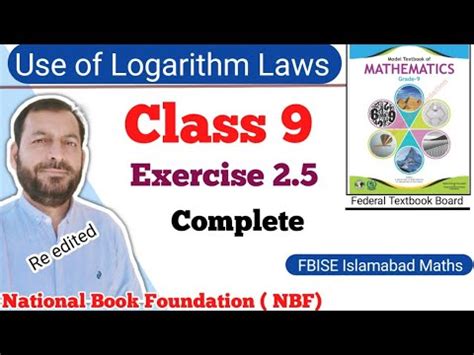 Class Exercise Nbf Maths National Book Foundation Maths Ex