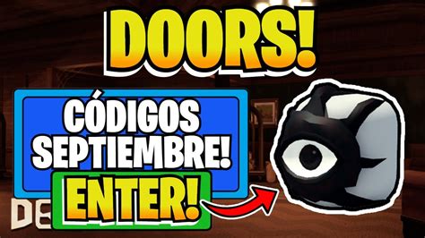 TODOS LOS CÓDIGOS ACTIVOS EN DOORS ROBLOX 2022 OCTUBRE YouTube