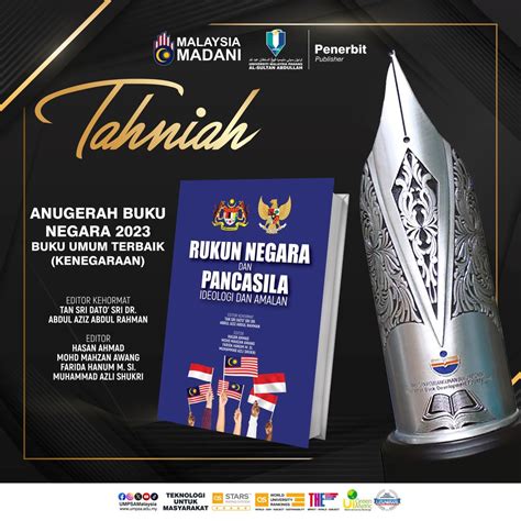 UMPSA Dinobat Sebagai Penerima Anugerah Buku Negara 2023 UMPSA News