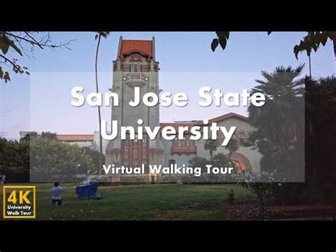 Nice San Jose State University campus tour on Youtube : r/SanJose