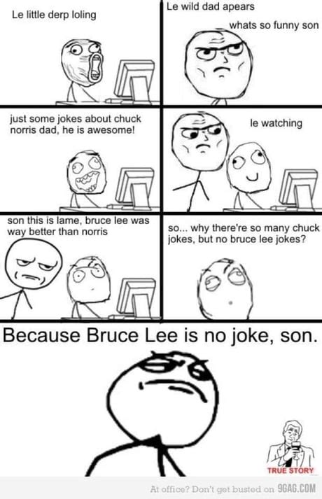 Bruce Lee Meme Chuck Norris