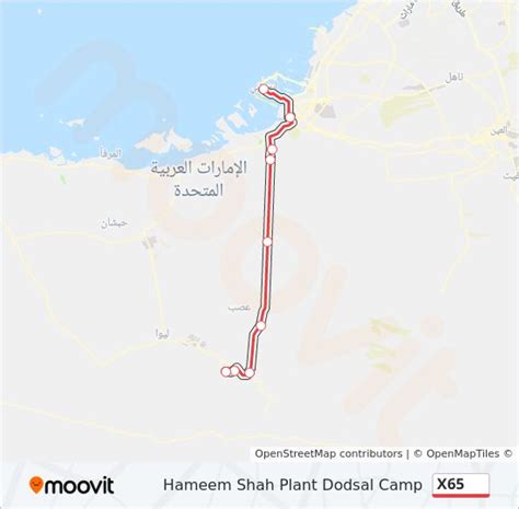 X Route Schedules Stops Maps Hameem Shah Plant Dodsal Camp