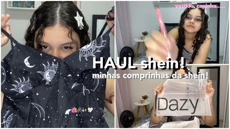 HAUL Shein Minhas Comprinhas Na Shein YouTube