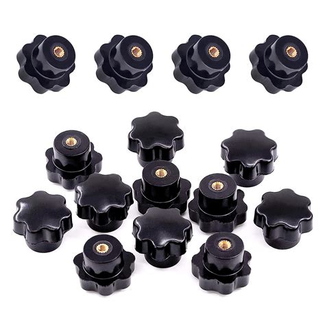 Swpeet Pcs M Star Knob Female Thread Nut Clamping Knob Grip