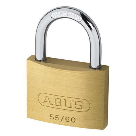 Abus Hangslot Massief Messing Met Hardstalen Beugel