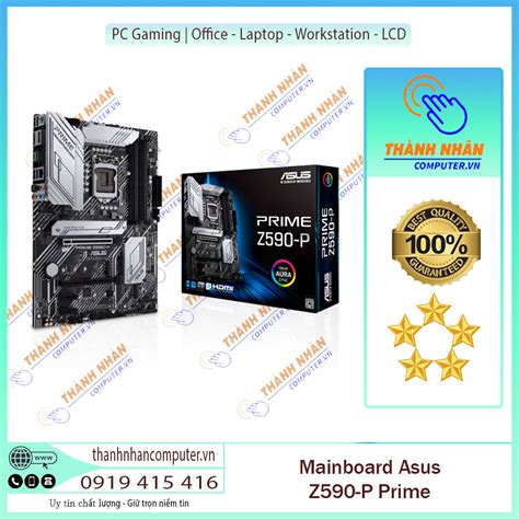 Mainboard Asus Prime Z590 P Intel Z590 Socket 1200 Atx 4 Khe Ram