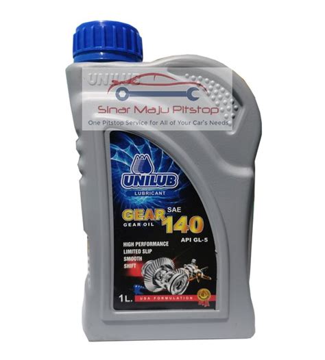 Jual Unilub Gear Sae 140 Oli Gardan Transmisi Manual Mtf 1 Liter