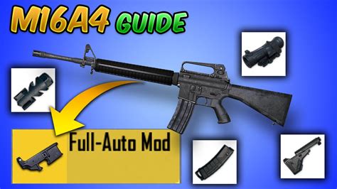 M A Full Auto Mod Vs M Pubg Mobile Bgmi Damage Recoil Rate Of