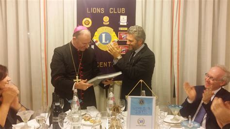 Il Lions Club Di Cento Apre Lannata Lionistica Con Mons Ernesto Vecchi