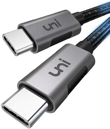 uni Type C Type C 100W PD USB C Hızlı Şarj ve Data Kablosu 3 Metre