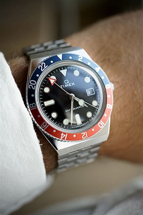 [Timex] The fun Timex Q GMT Pepsi : r/Watches