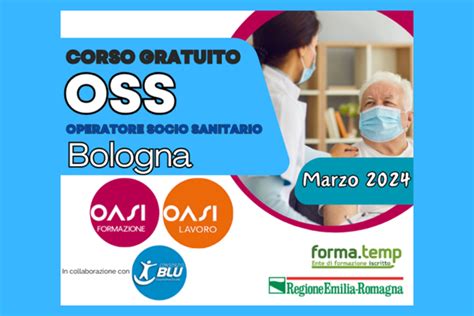 Corso Gratuito Oss Operatore Socio Sanitario A Bologna Flash Giovani