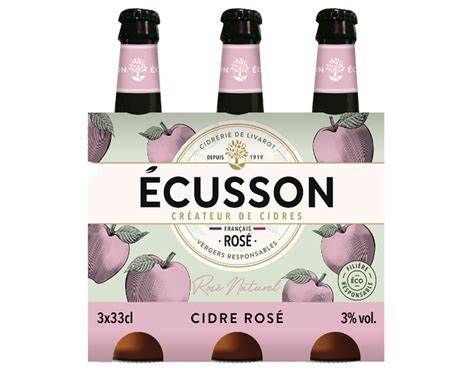 Cidre Ros Ecusson Cl X La Belle Vie Courses En Ligne