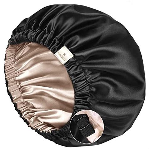 YANIBEST Silk Bonnet For Sleeping Satin Bonnet Hair Bonnets For Black