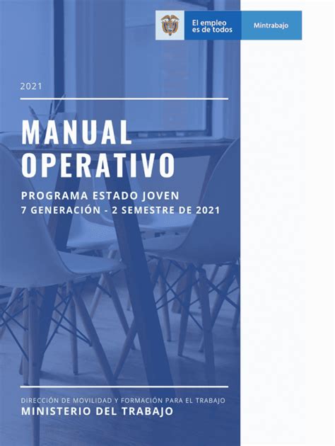 Fillable Online MANUAL OPERATIVO DIRECCIN DE MOVILIDAD Y FORMACIN PARA