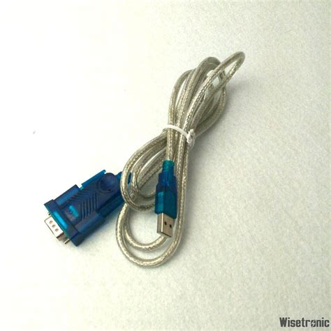 USB to RS232 Serial Adapter Cable - Wisetronic Shop