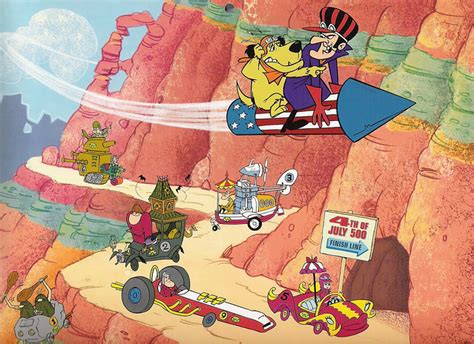 Hanna Barbera Calendar Wacky Races Th Of July A Photo On